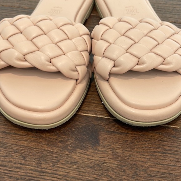 SEYCHELLES Women’s Bellissima Blush Pink Flat Slides Size 10 - Picture 5 of 7